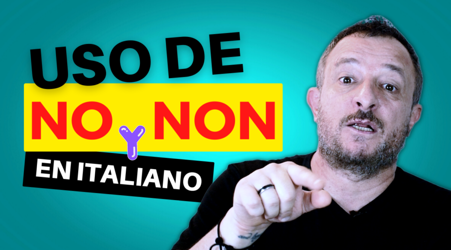 El uso correcto de No y NON en el Idioma Italiano