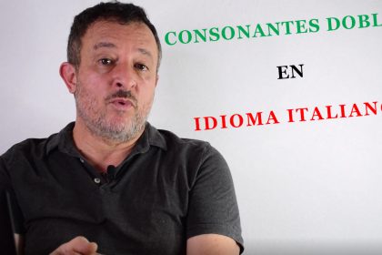 Consonantes dobles en el idioma italiano