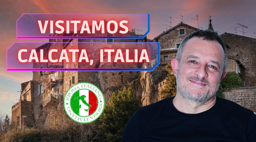 Visita Italia y aprende italiano: Calcata