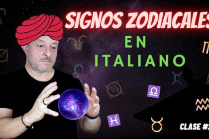 Signos zodiacales en italiano