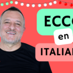 El significado de ECCO en italiano