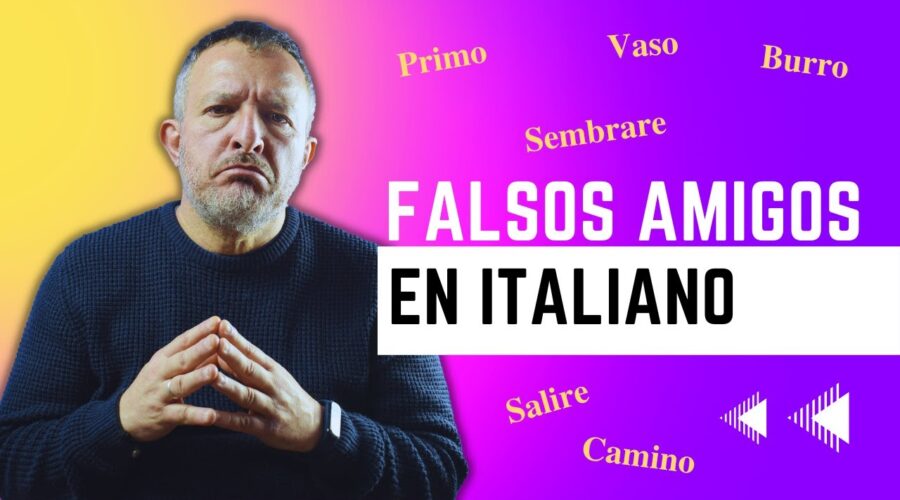 Falsos amigos entre italiano y Español